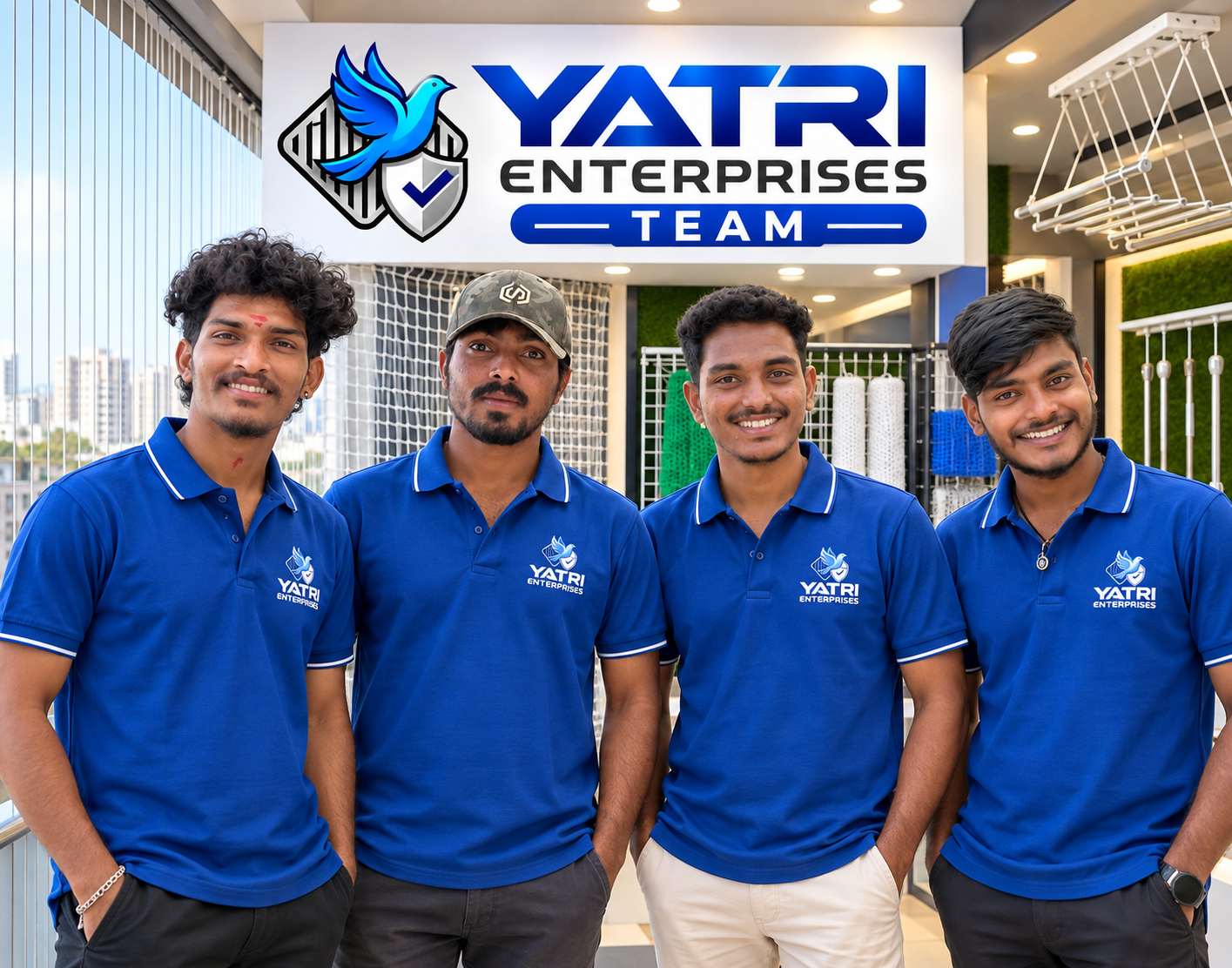 Yatri Enterprises installation team at work